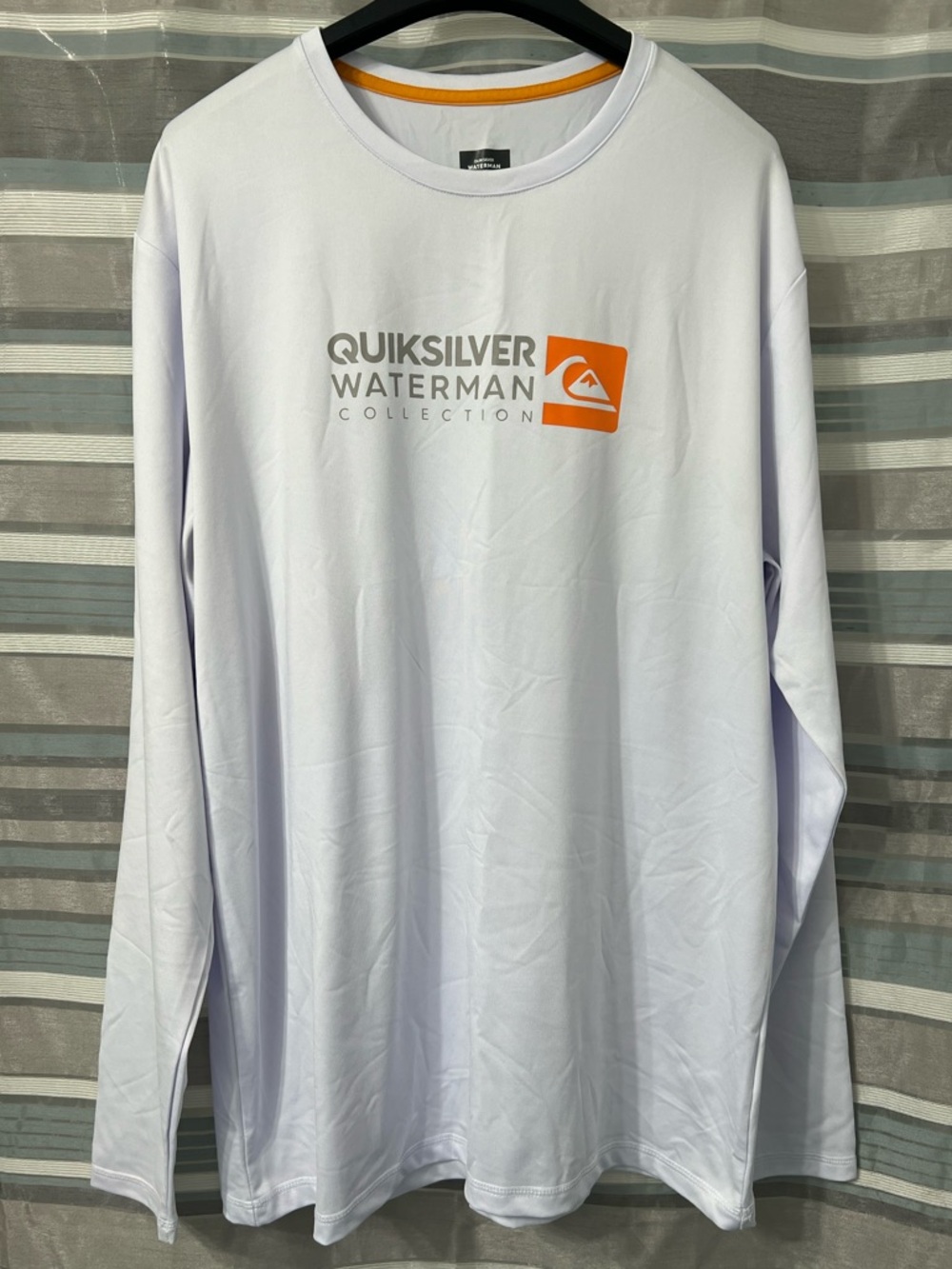 Quiksilver Waterman Collection White Long Sleeve Shirt